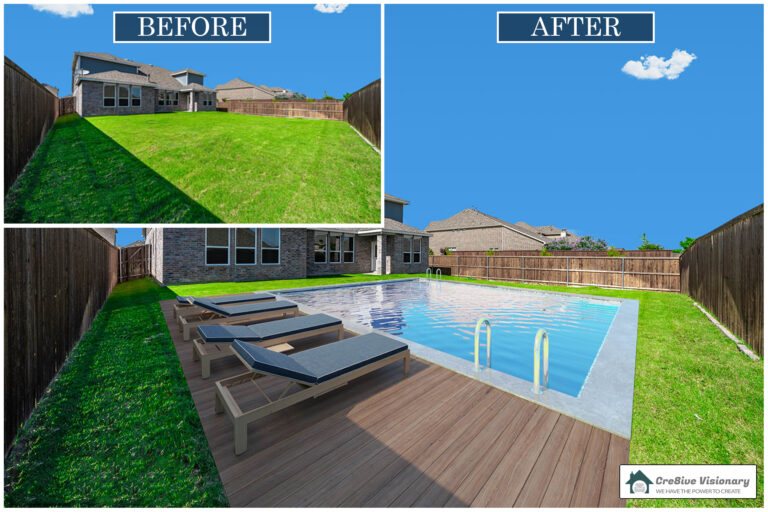 Pool Renovation Before After