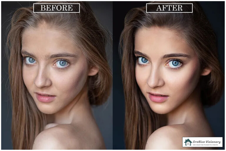 Portrait Retouching Before after